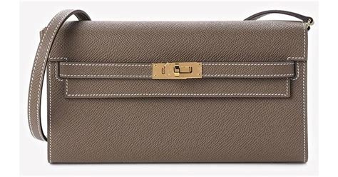 hermes epsom kelly wallet to go etoupe|Hermes etoupe purses.